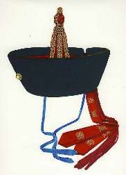 Khalkha woman's summer cap of velvet.jpg