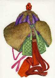Khalkha woman's winter cap.jpg