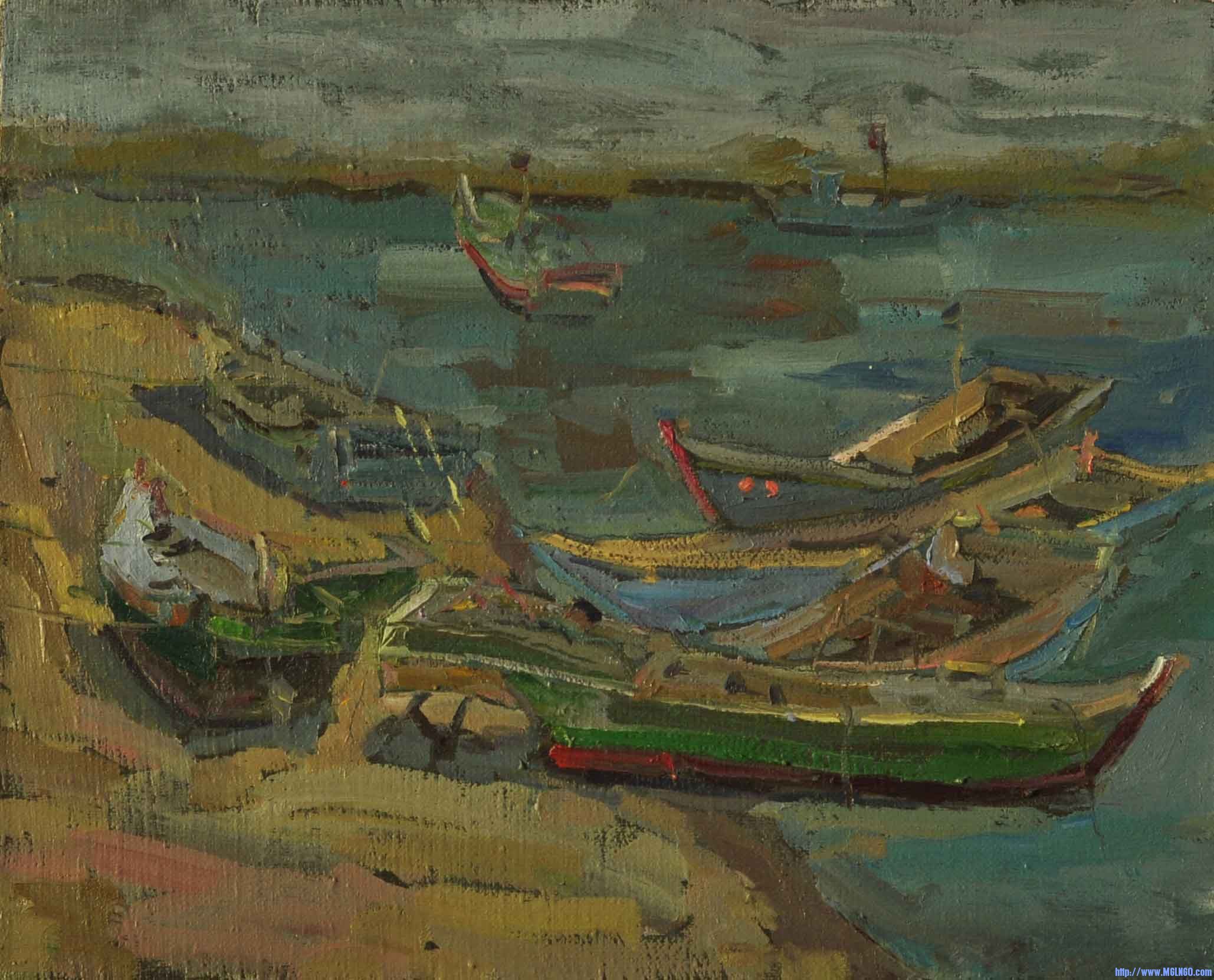 ����һ�֡�ɽ����д����(50x40cm)   2010��.jpg